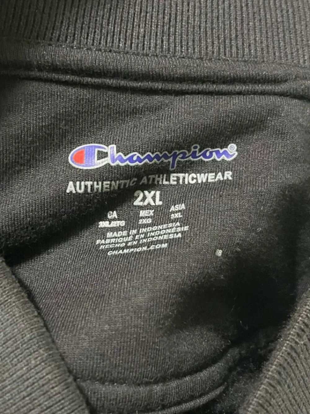 EUC Champion Take Twenty Three Mens Varsity Jacket Snap Button Fleece Size 2XL